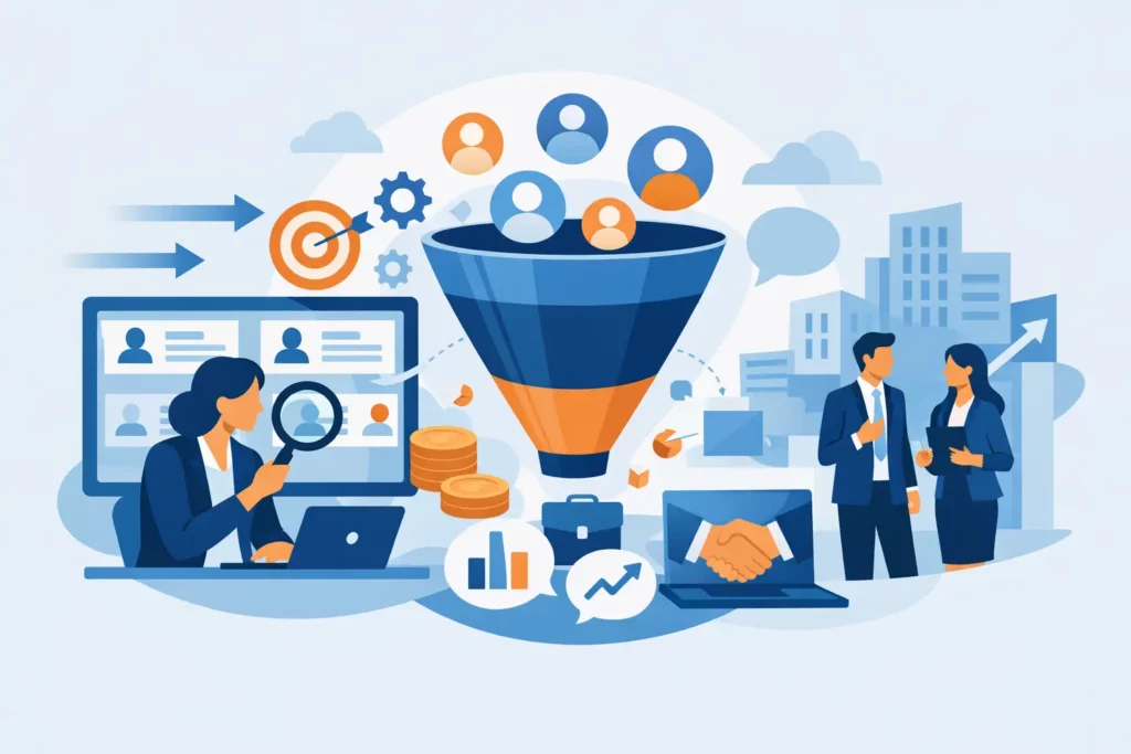 Choisir une agence de génération de leads B2B