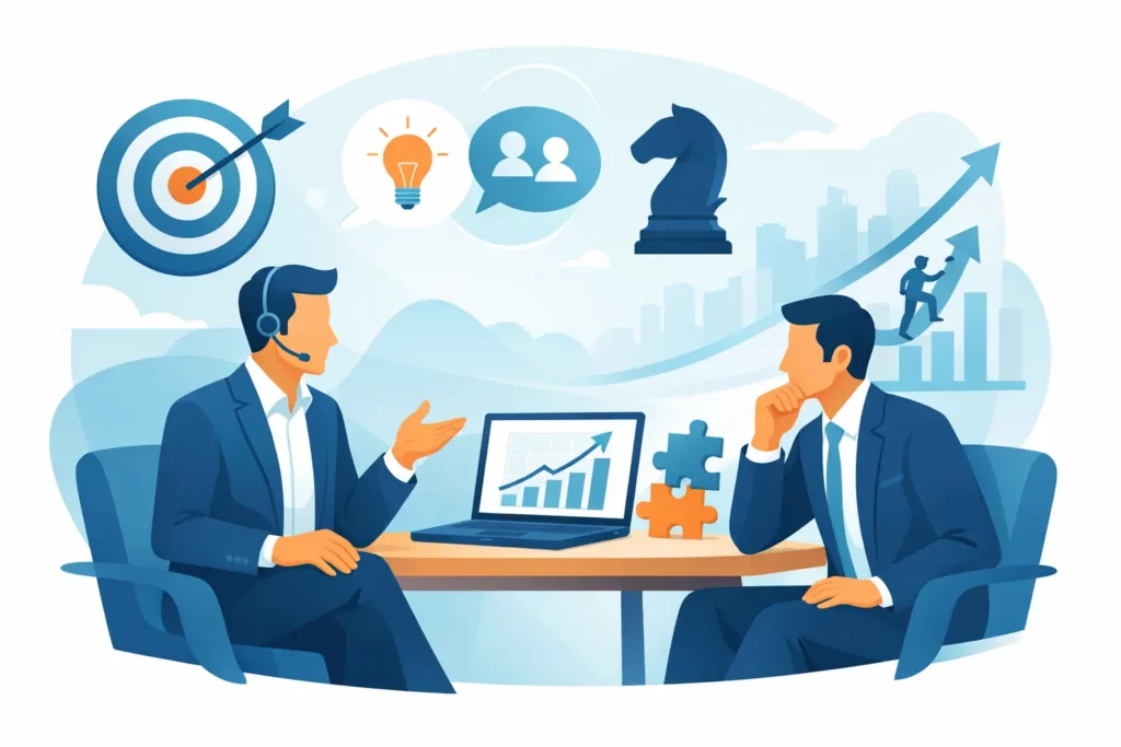 Coaching commercial pour dirigeants efficace