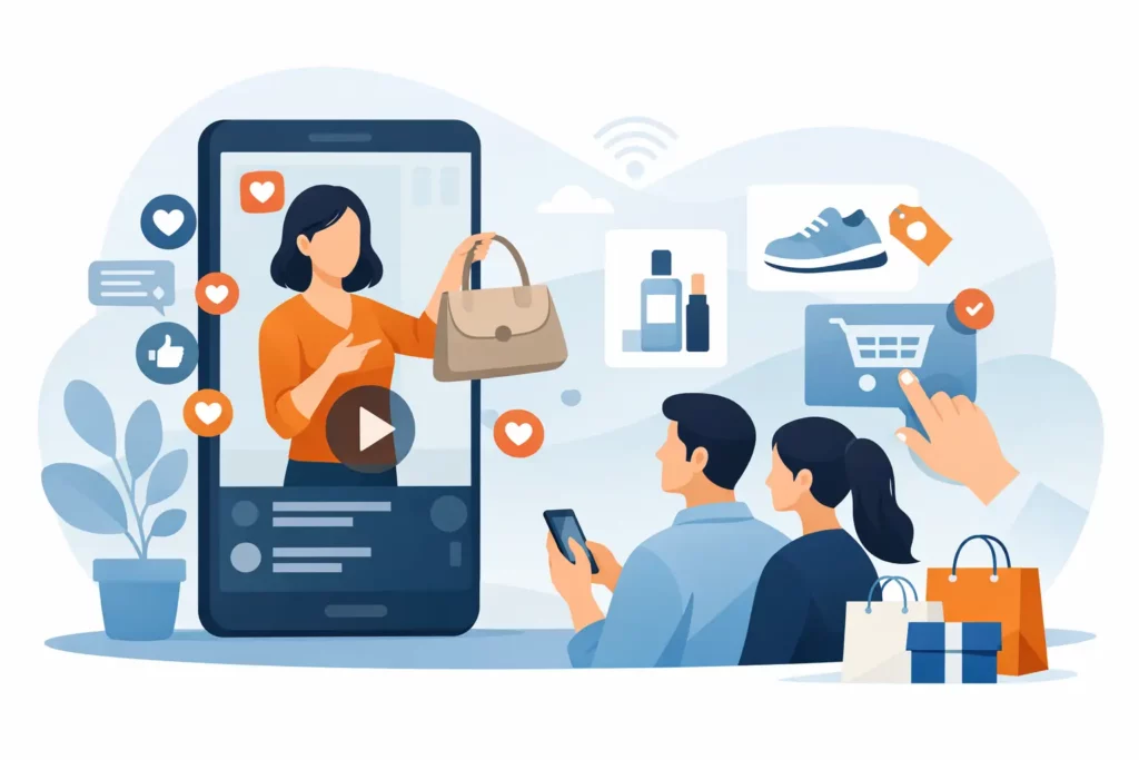 Comment vendre avec le live shopping