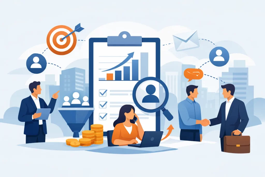 Exemple plan prospection commerciale rentable